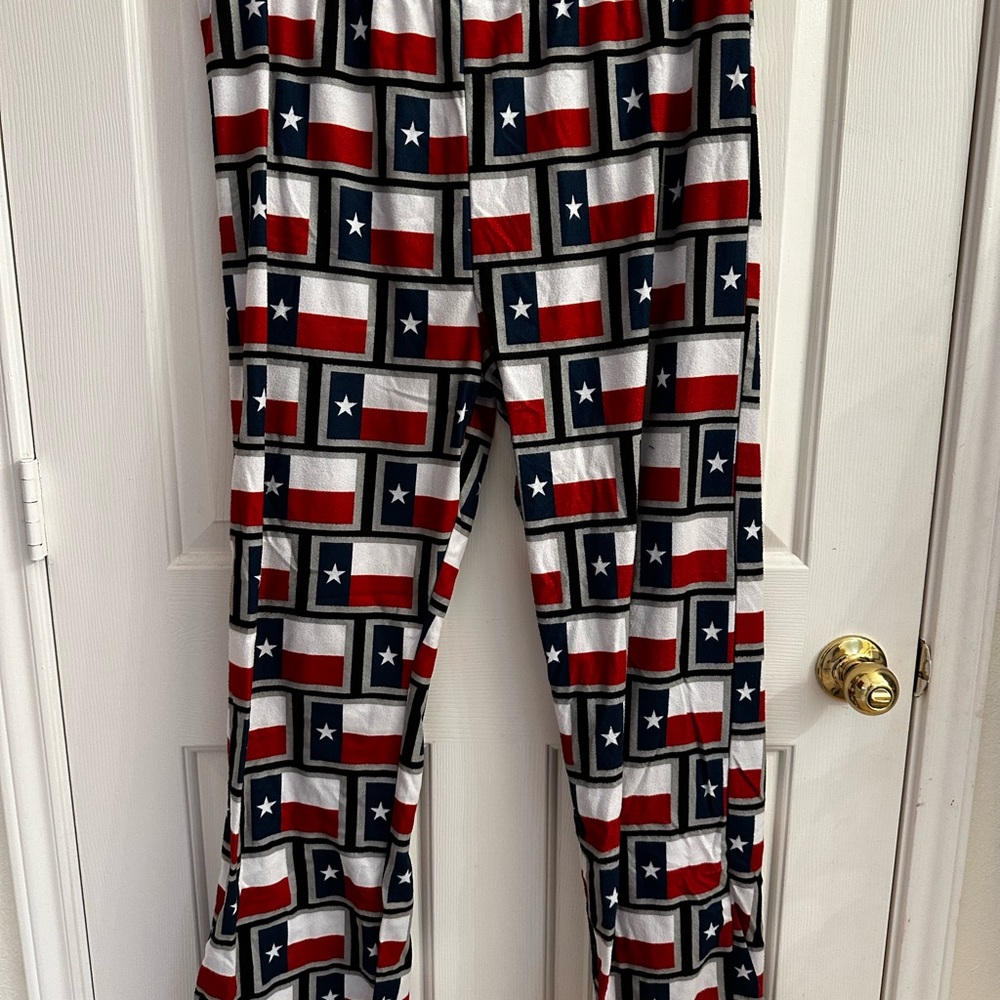 Creative Apparel “Texas Flag” Pajama Bottoms